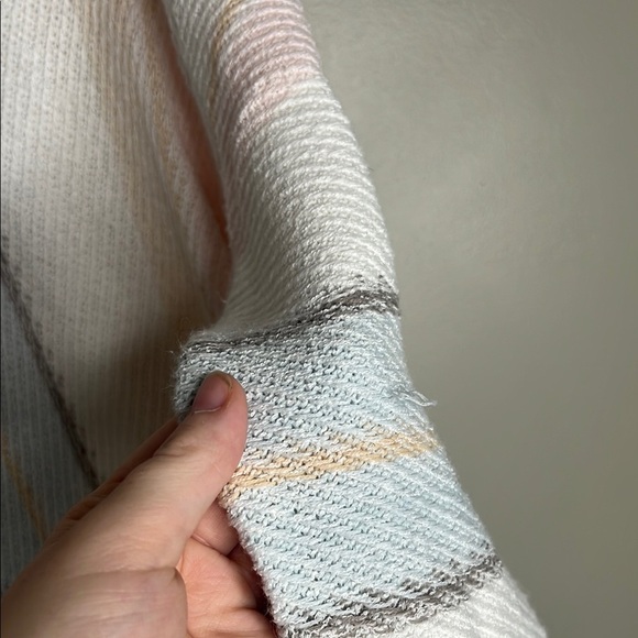 Vintage Havana Striped Knit Hoodie Womens Small - Picture 3 of 5